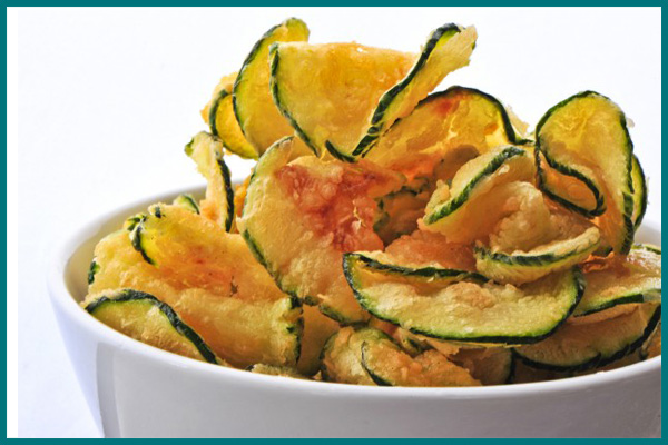 Chips de Courgettes