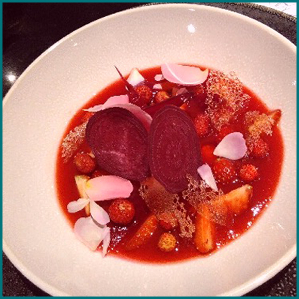 soupe de fraises